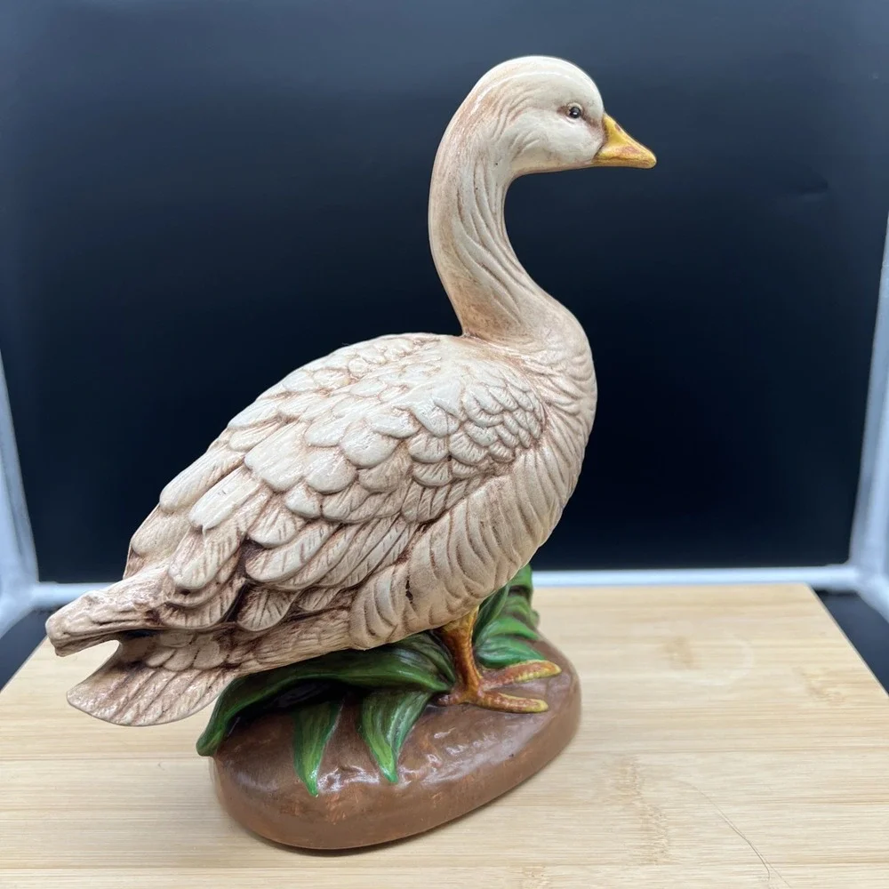 Vintage Set Of Atlantic Mold Duck Hand Painted Figurines